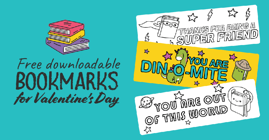 Celebrate Valentine's Day with Free Printable Bookmarks