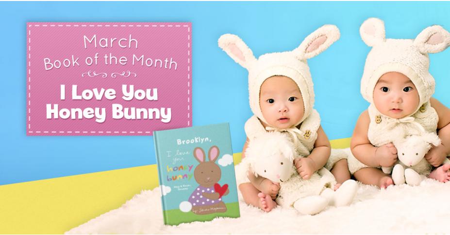 March Book of the Month: I Love You Honey Bunny!