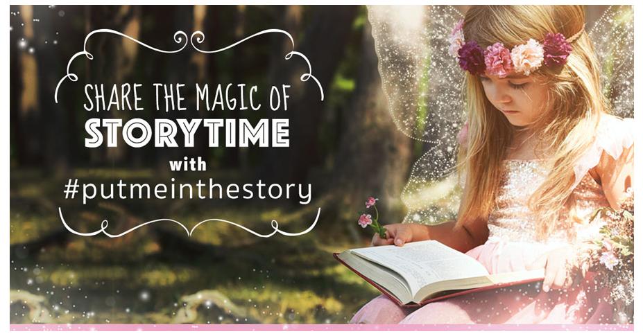 Share the Magic of Storytime with #putmeinthestory