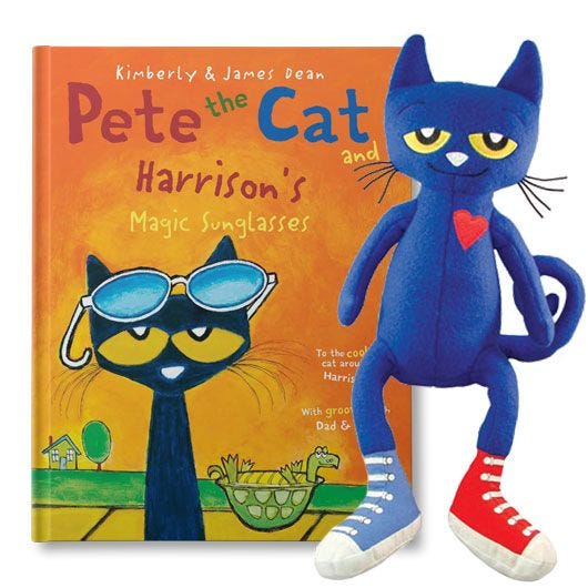 Pete The Cat And His Magic Sunglasses Personalized Gift Set Put