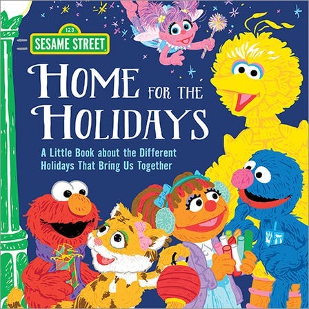 Sesame Street Home for the Holidays Cover