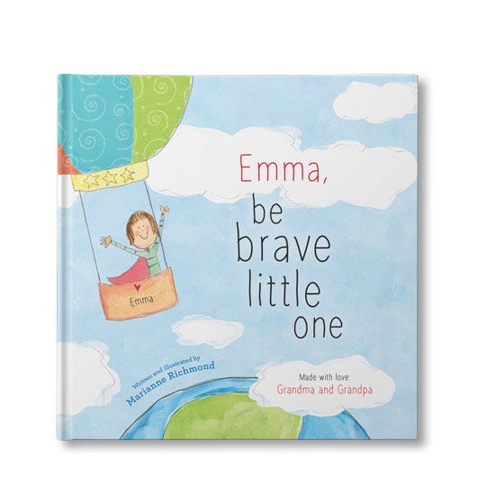 Personalized Be Brave Little One Cover