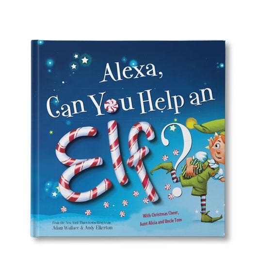 Personalized Can You Help an Elf? Book Cover