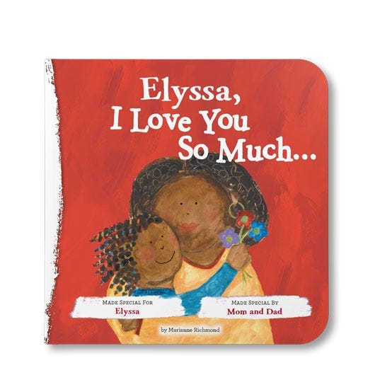 Personalized I Love You so Much Cover