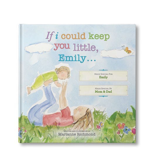 If I Could Keep You Little Personalized Cover