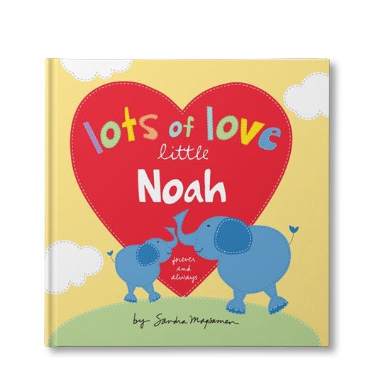 Personalized Lots of Love Little One Cover