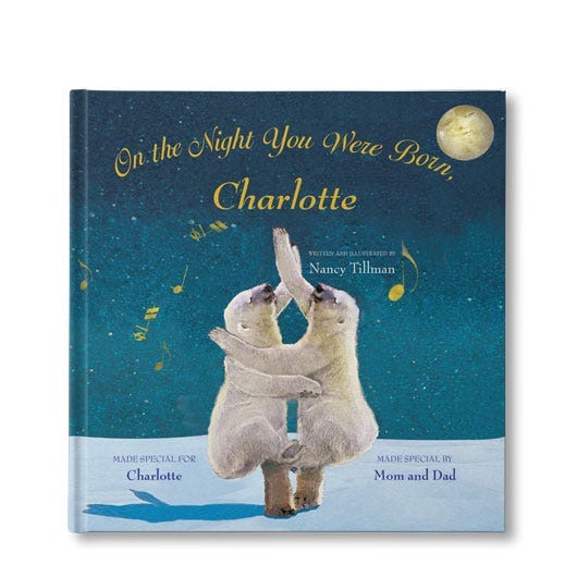 On the Night You Were Born Personalized Cover