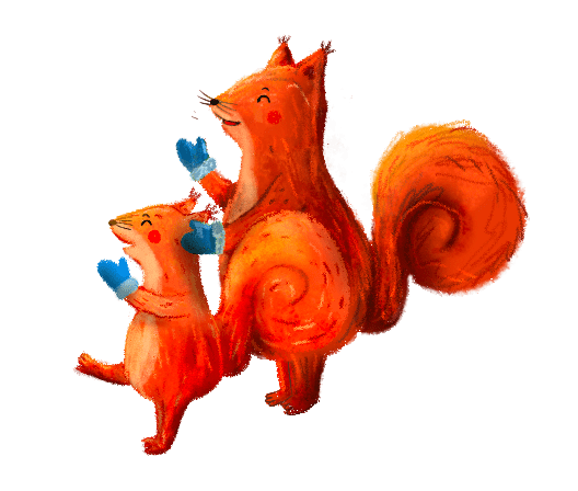 dancing squirrels