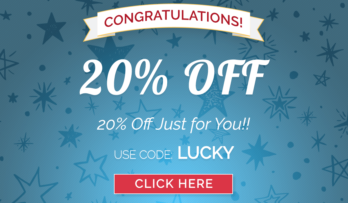 20% OFF WINNER!